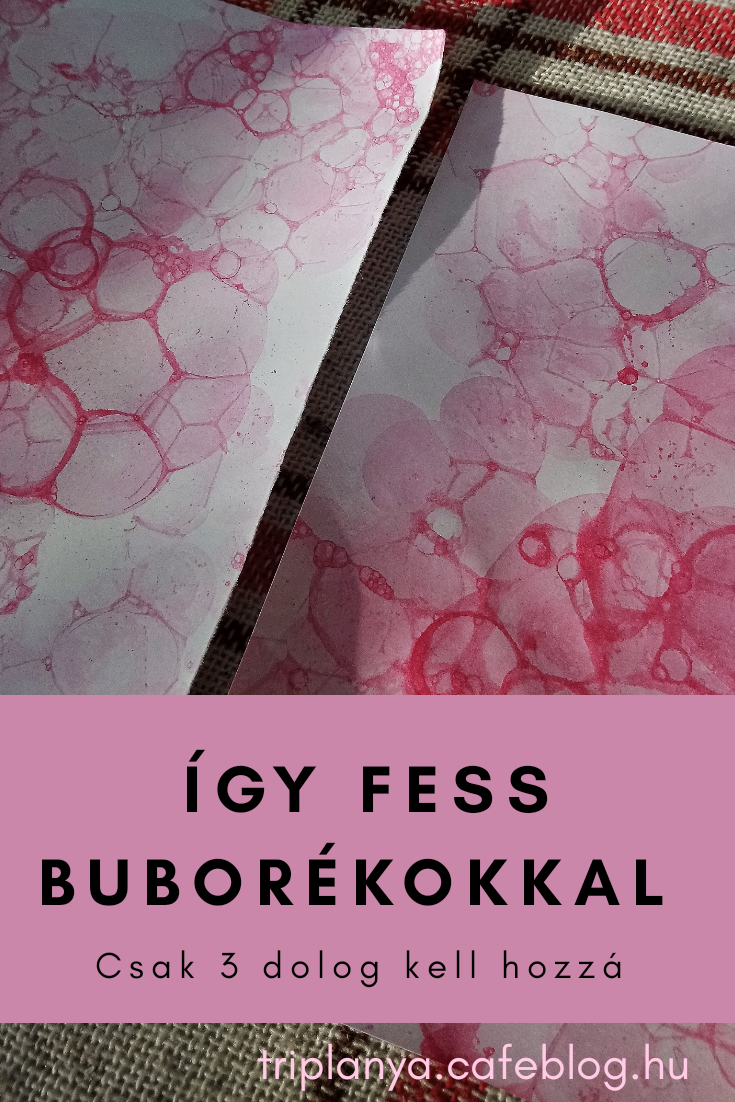 Igy fess buborekokkal